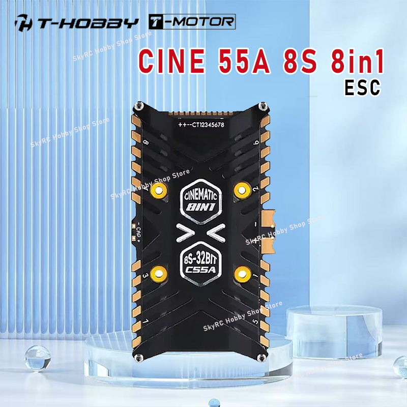 T-Motor F7 Pro Flight Controller - T-MOTOR T-HOBBY C55A ESC Filmic 8in1