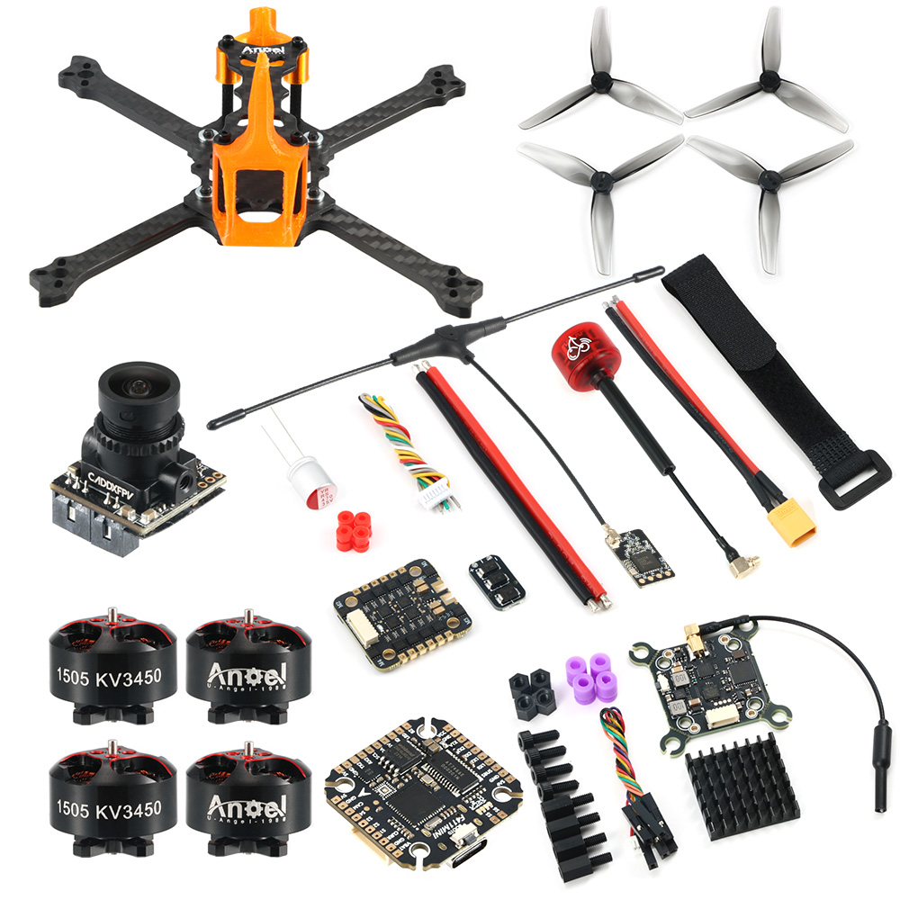 Speedybee F405 V4 Bls 55A Stack - Kit Drone FPV Freestyle Angel35 3.5