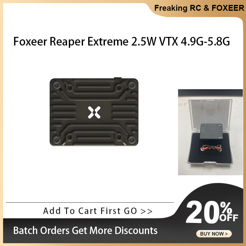 Foxeer 4.9G~6G Reaper Extreme  - Radiomaster Ranger 2.4Ghz Elrs Module recensione e prezzo
